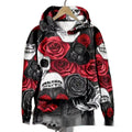 New Halloween Printed Hooded Sweatshirt