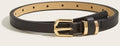 Retro Thin Small Belt with Pin Buckle