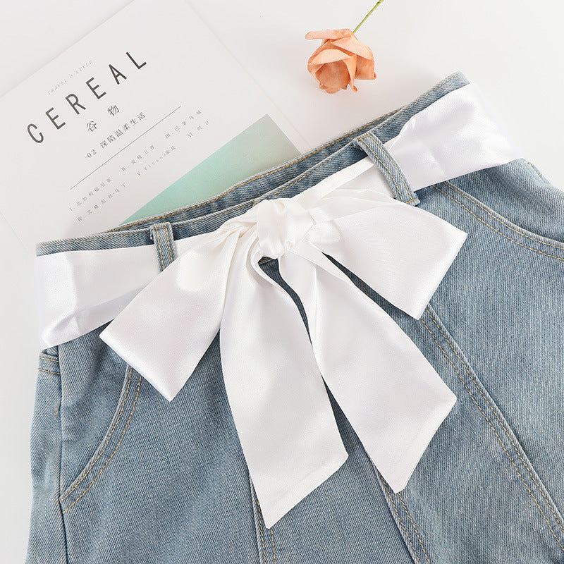 Wide Ribbon Belt for Women