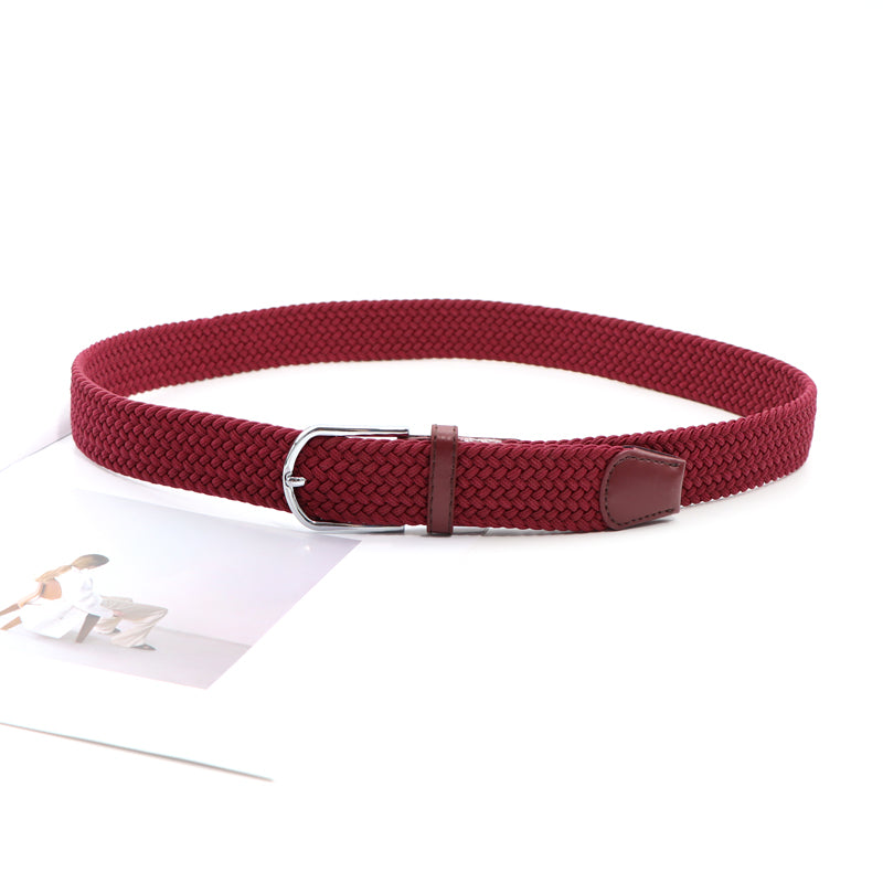 Braided Elastic Belt – New Casual Versatile Stretch Belt