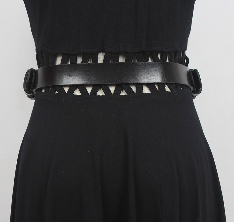 Designer Metal Leather Chain Fashion Accessory