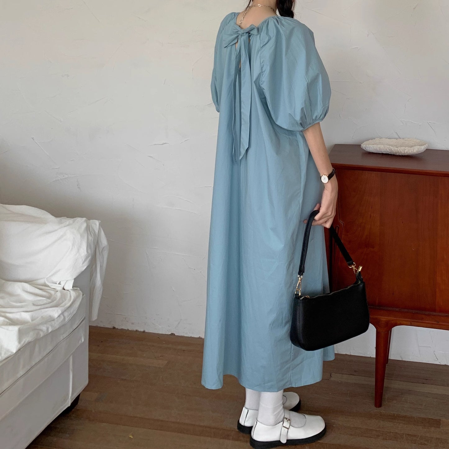 Womens Loose-fit Chic Figure-flattering Dress
