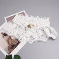 Women's Lace Wide Waist Belt For Dresses And Skirts