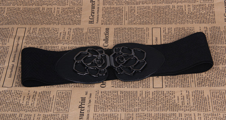 Women's Elastic Belts 3 pack stretch waist accessory