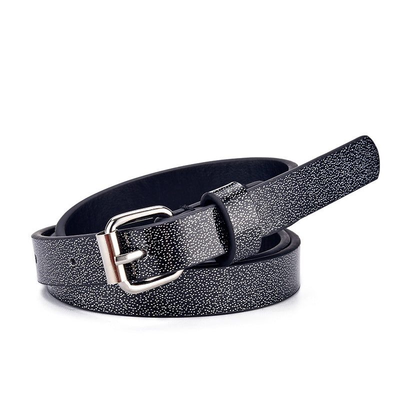 Ladies Kids Heart Glitter Belt Fashion Accessory