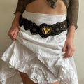 New Retro Heart Buckle 