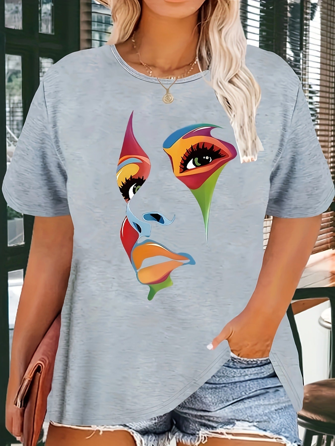 Summer All-Match Crew-Neck Top For Women