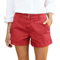 Women's High-Waisted Casual Bermuda Shorts
