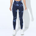 European And American-style Tie-dye Seamless Yoga Pants