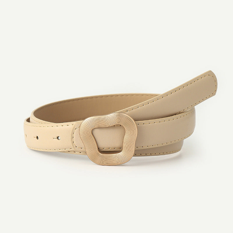 Women's Fashion Geometric Press Buckle