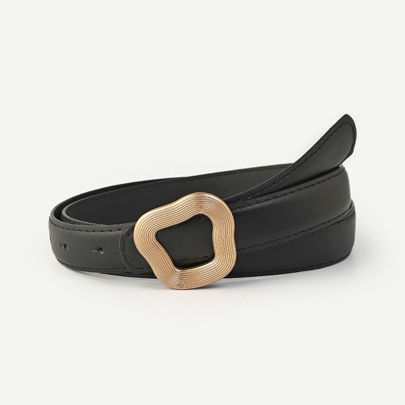 Women's Fashion Geometric Press Buckle