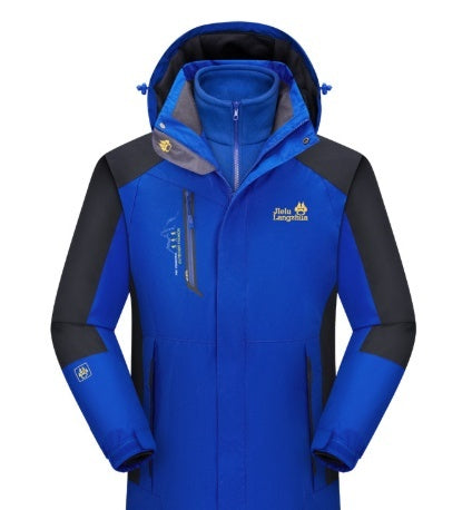 Autumn Winter Outdoor Fleece Lined Coats For Men And Women