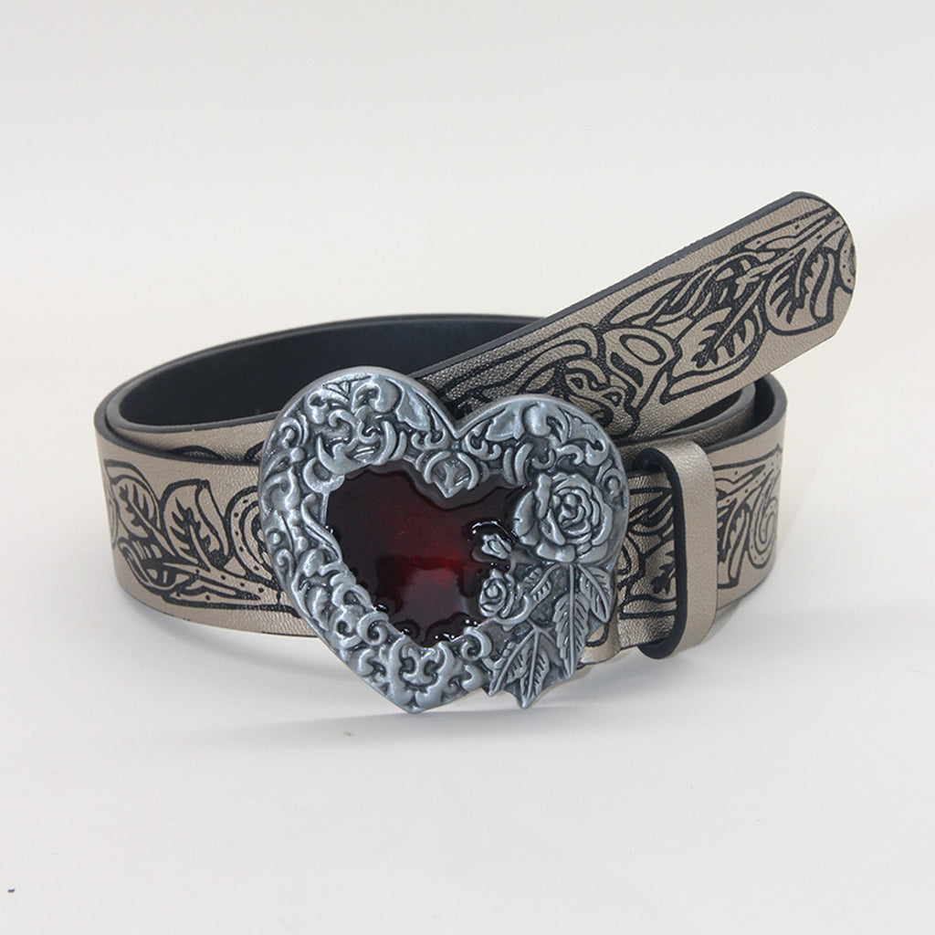 Vintage Punk Love Belt Y2K Fashion Accessory