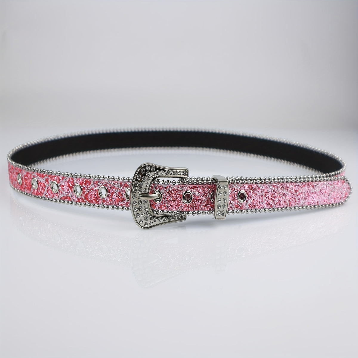 Rhinestone Women's Thin Belt – I-Style Design