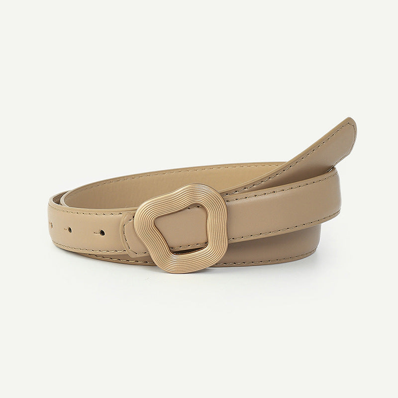 Women's Fashion Geometric Press Buckle