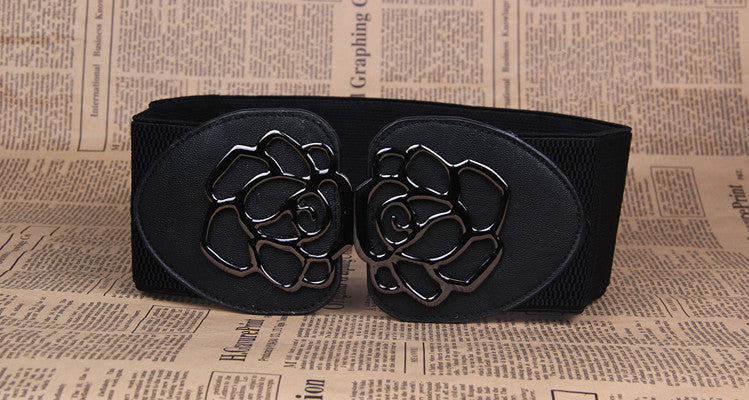 Women's Elastic Belts 3 pack stretch waist accessory